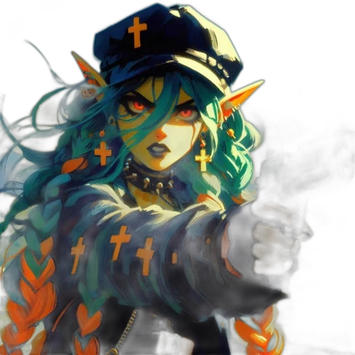weapon, fantasy art, concept art, anime transparent PNG cut-out