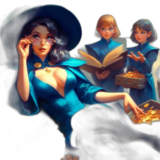 fantasy art, concept art, comic book art, photorealistic transparent PNG cut-out