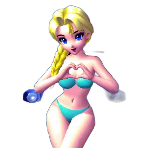 jewelry, dress, pixel art, 3d render transparent PNG cut-out