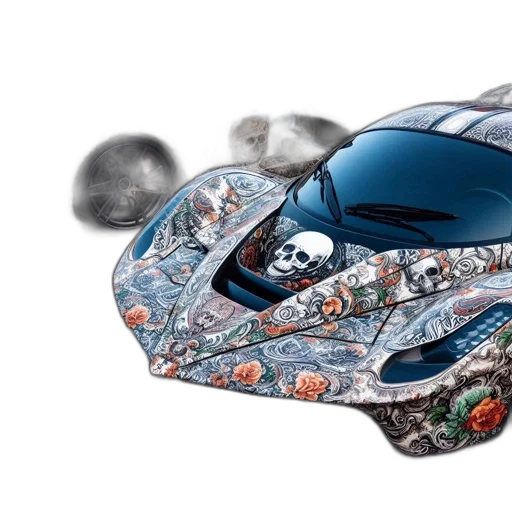 car, jewelry, hat, photorealistic transparent PNG cut-out