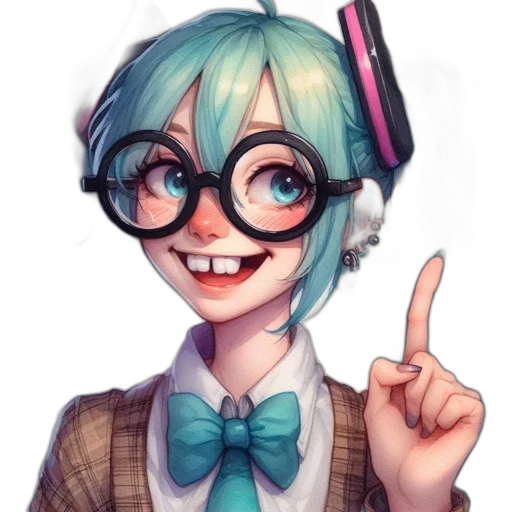 staff, face, robot, anime transparent PNG cut-out