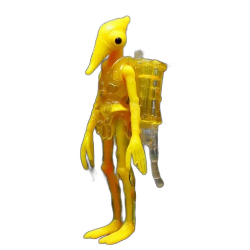 creature, robot, animal, staff transparent PNG cut-out
