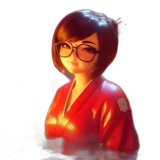 staff, face, dress, robot transparent PNG cut-out