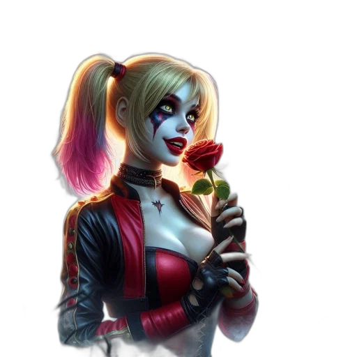 weapon, staff, flower, face transparent PNG cut-out
