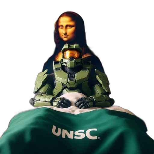 robot, face, jacket, concept art transparent PNG cut-out