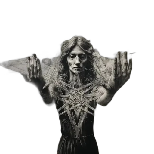 dress, hair, mask, face transparent PNG cut-out