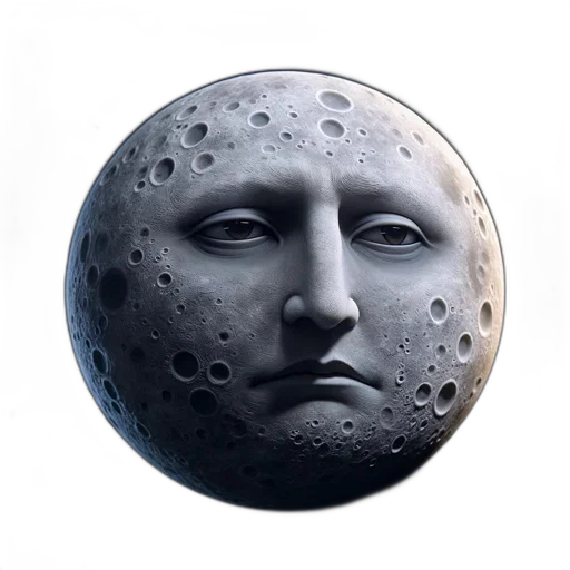 mask, face, jewelry, 3d render transparent PNG cut-out