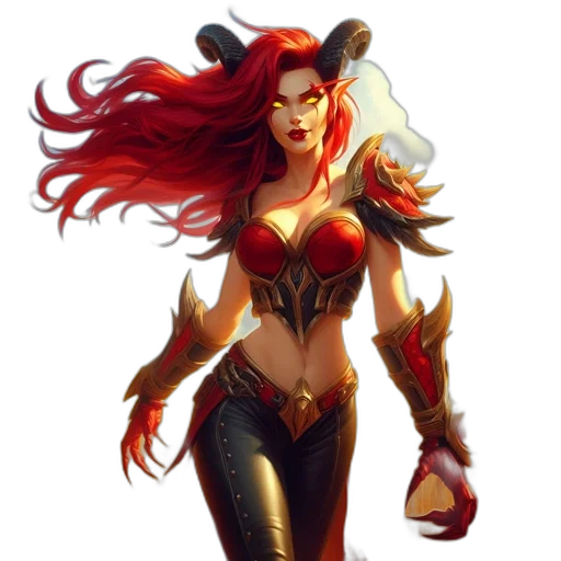 fantasy art, concept art, comic book art, pixel art transparent PNG cut-out