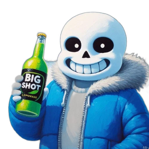 bottle, jacket, creature, robot transparent PNG cut-out