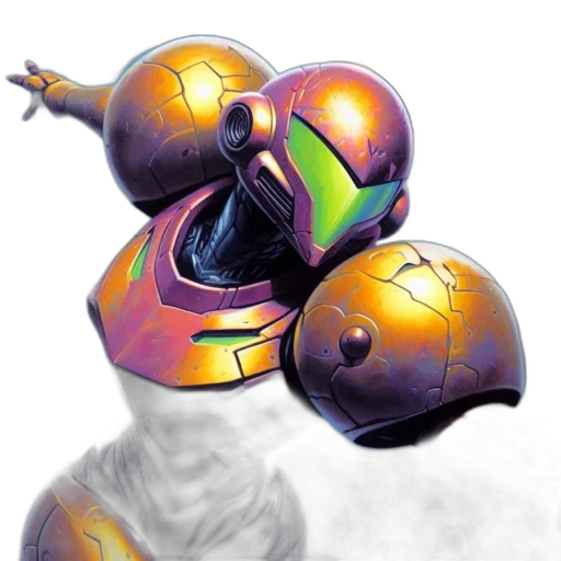 robot, mask, weapon, concept art transparent PNG cut-out