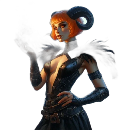 staff, mask, dress, concept art transparent PNG cut-out