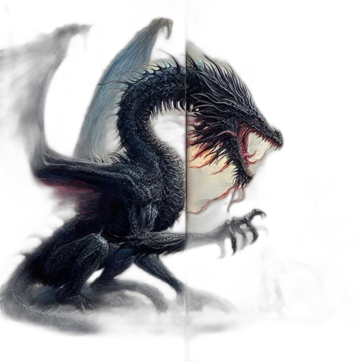 creature, dragon, animal, mask transparent PNG cut-out