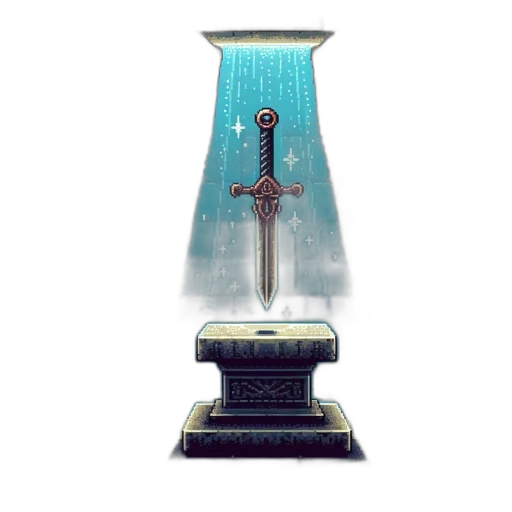 sword, staff, weapon, crown transparent PNG cut-out