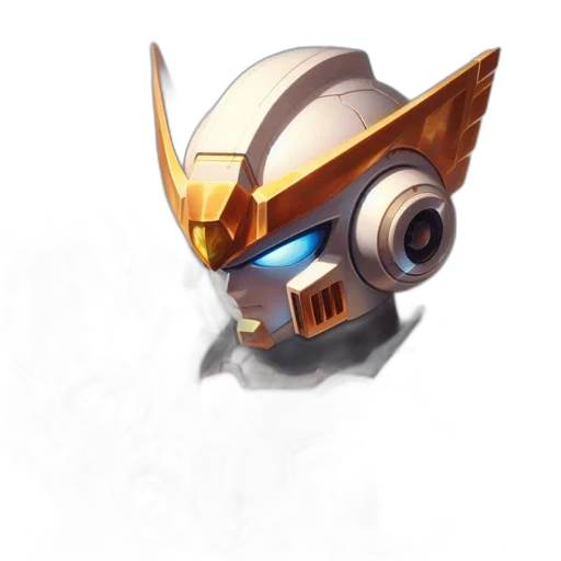 robot, mask, face, weapon transparent PNG cut-out