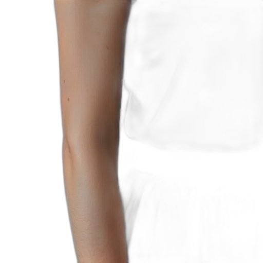 dress, staff, jewelry, 3d render transparent PNG cut-out