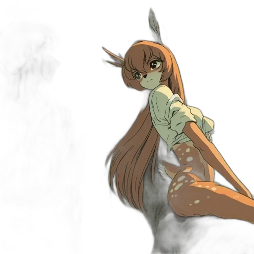 creature, dress, dragon, staff transparent PNG cut-out