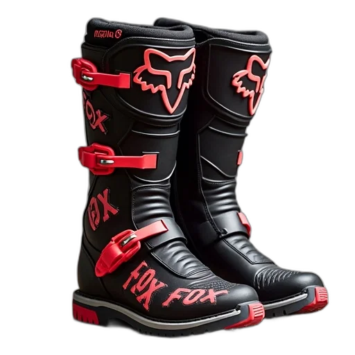 shoes, new, motocross, boots transparent PNG cut-out