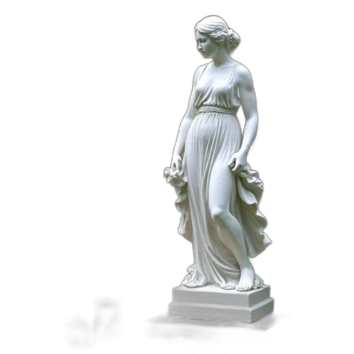 dress, jewelry, staff, 3d render transparent PNG cut-out