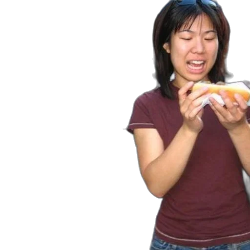 food, photorealistic, two, women transparent PNG cut-out