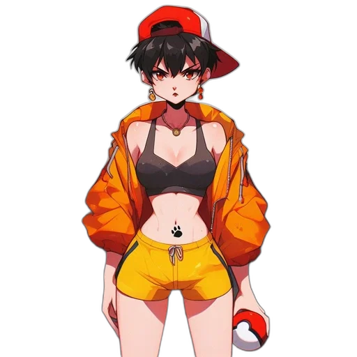 jacket, hat, staff, dress transparent PNG cut-out
