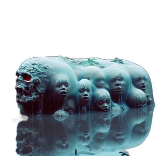 bottle, robot, mask, crown transparent PNG cut-out
