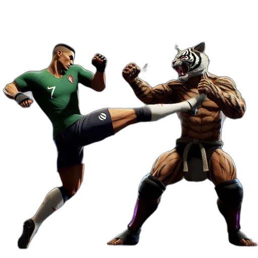 concept art, 3d render, fantasy art, pixel art transparent PNG cut-out
