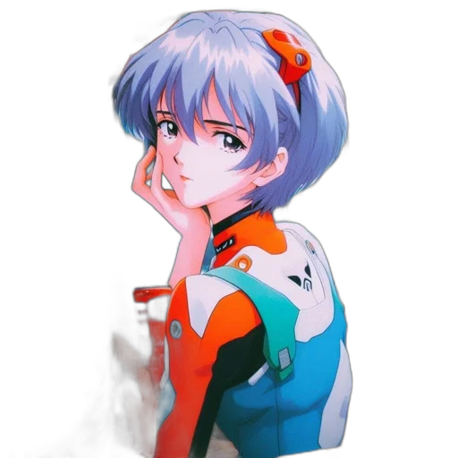 robot, jacket, face, staff transparent PNG cut-out