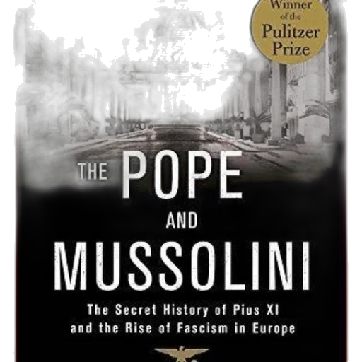 cover, pope, mussolini, secret transparent PNG cut-out