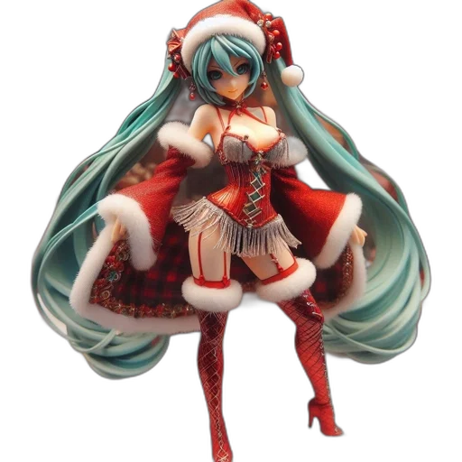 dress, robot, 3d render, concept art transparent PNG cut-out