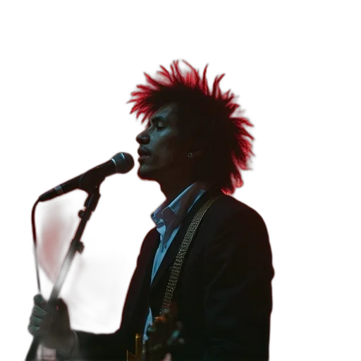 jacket, hair, crown, creature transparent PNG cut-out