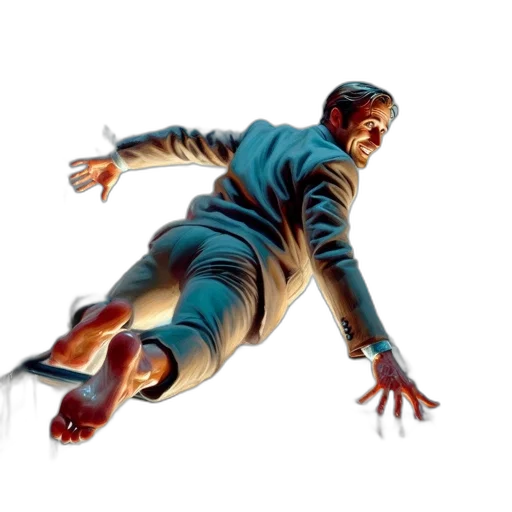 creature, animal, jacket, staff transparent PNG cut-out