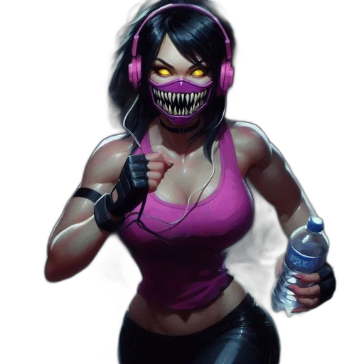 mask, face, weapon, concept art transparent PNG cut-out