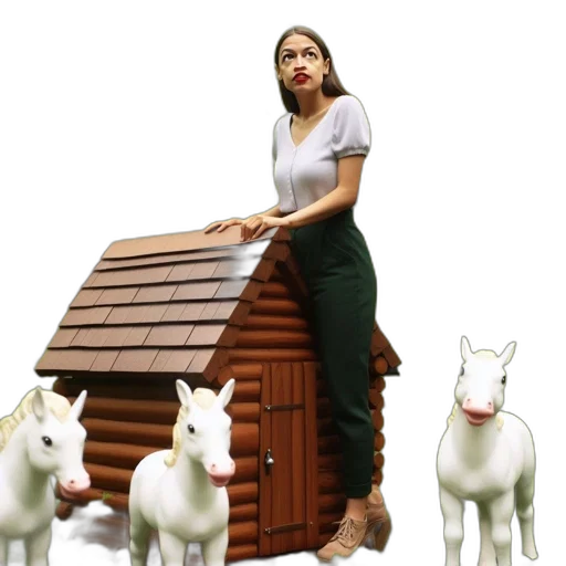 furniture, animal, creature, 3d render transparent PNG cut-out