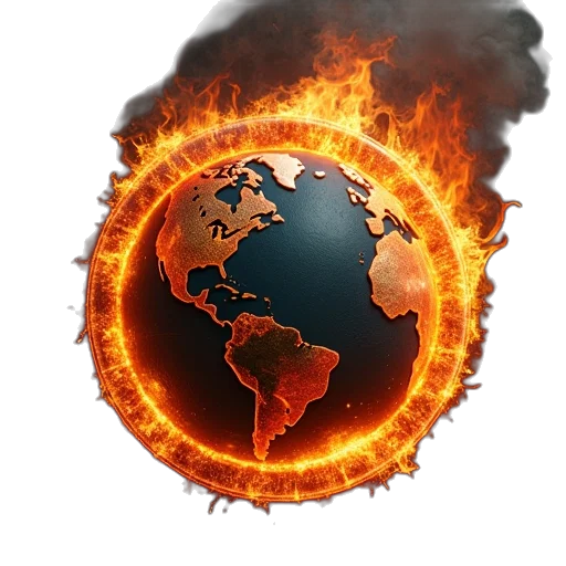 concept art, fire, emblem, oop transparent PNG cut-out