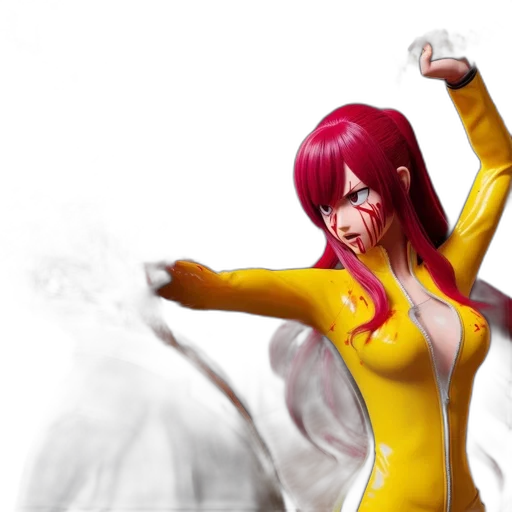 comic book art, concept art, 3d render, photorealistic transparent PNG cut-out