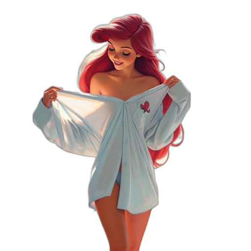 dress, concept art, comic book art, fantasy art transparent PNG cut-out