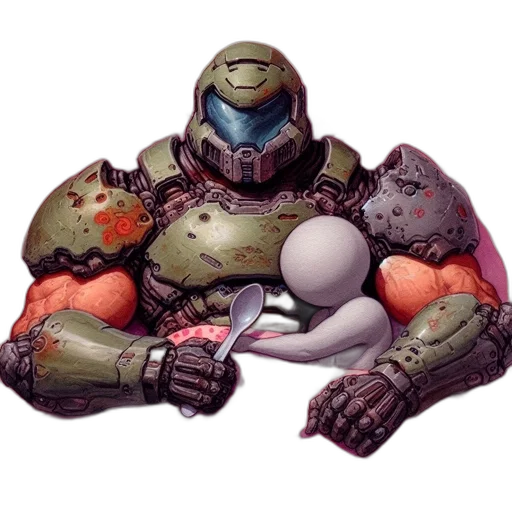 robot, concept art, pixel art, comic book art transparent PNG cut-out