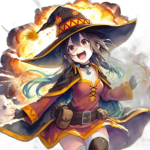 staff, hat, weapon, dragon transparent PNG cut-out