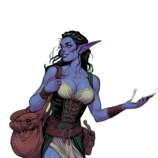 staff, concept art, fantasy art, comic book art transparent PNG cut-out