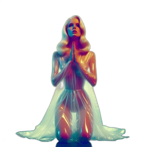 dress, concept art, 3d render, pixel art transparent PNG cut-out