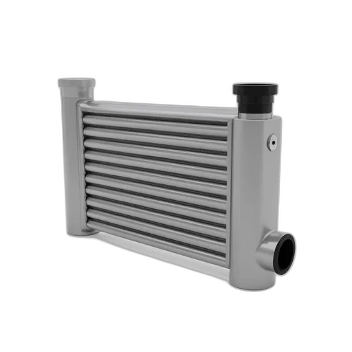 aluminium, oil, cooler, white transparent PNG cut-out