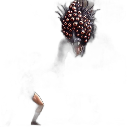 hair, creature, crown, shoes transparent PNG cut-out