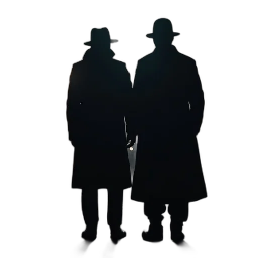 hat, jacket, staff, umbrella transparent PNG cut-out