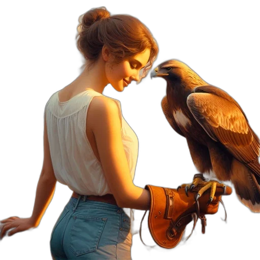 dress, animal, jewelry, photorealistic transparent PNG cut-out