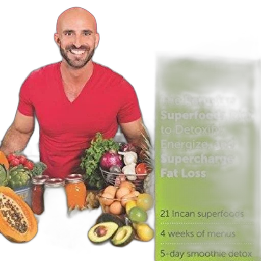 food, book, cover, featuring transparent PNG cut-out