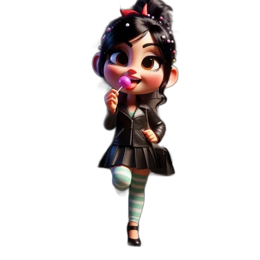 staff, dress, 3d render, concept art transparent PNG cut-out