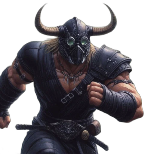 mask, animal, concept art, fantasy art transparent PNG cut-out