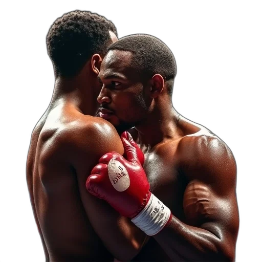 photorealistic, fight, between, floyd transparent PNG cut-out