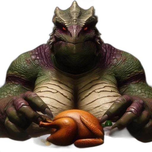 dragon, animal, creature, food transparent PNG cut-out