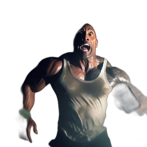 weapon, face, creature, animal transparent PNG cut-out